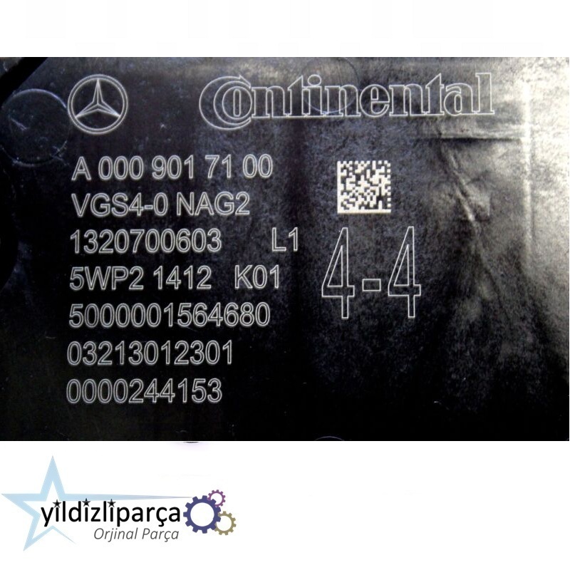 0002703500 0009017100 Mercedes Otomatik Şanzıman Kartı - Görsel 2