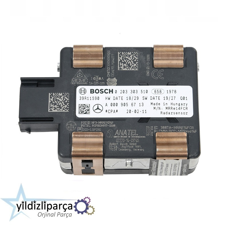 0009056713 0009053111 0009056909 Mercedes Radar Sensör